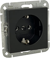 Kopp hk07 pure mattschwarze Einbausteckdose RA - 4624600