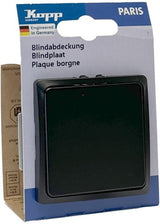 Mattschwarze Blindplatte von Kopp Paris – 4625250