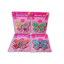 Van der Doelen Beauty-Set Perlen auf Karte 4 sortiert