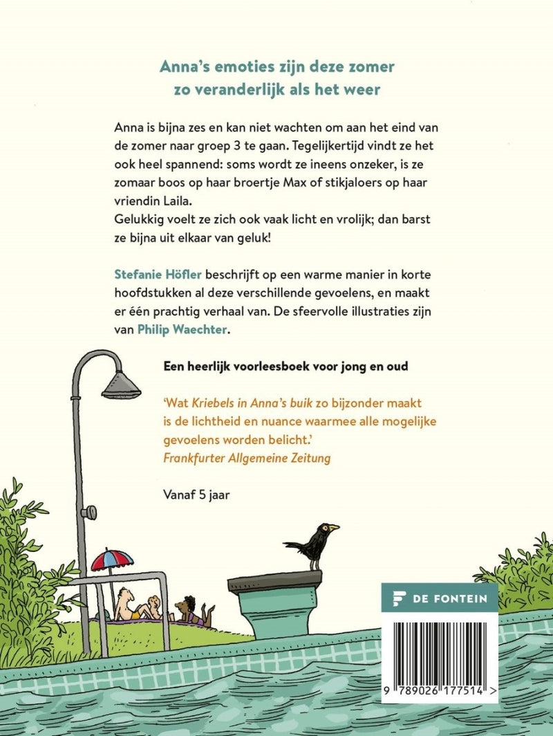 Der Schmetterlingsbrunnen in Annas Bauch