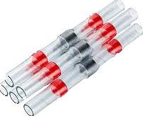 Enzo krimpkous soldeerconnector 0,5 - 1,5mm rood zak(50) - 4143009