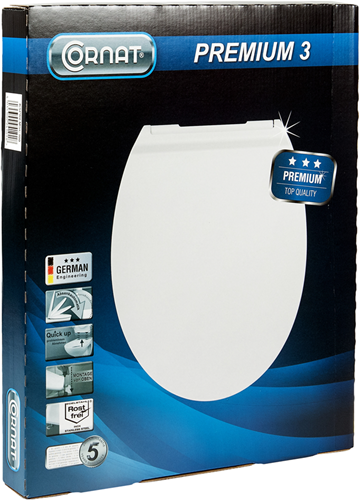 Cornat Premium 3 WC-Sitz SC abnehmbar mit kspremsc300