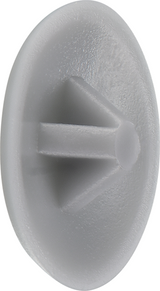 Connex afdekkap pz d12 pvc 50st gr - ky3180035