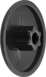 Connex Abdeckkappe TX25 D13 PVC 50 Stück schwarz – KY3180086