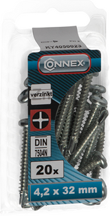Connex-Bohrschraubbolzen 4,2x32 20 Stück VZ - KY4050023