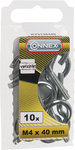 Connex Hakenschraube M4x40 10 Stück VZ - KY5130440