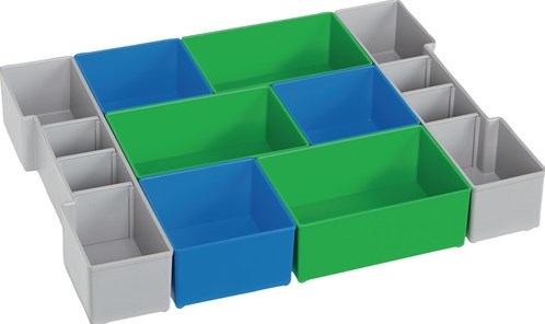 L-Boxx-Einteilungsset | B378xT313xH65 mm | blau grün grau | blau grün grau | 1 Stück - 6000010093 6000010093