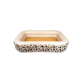 Safari-Chic | Beiger aufblasbarer Pool 211 x 132 x 46 cm