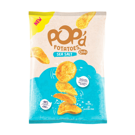Croky Pop'd Potatoes Meersalz (24x 17gr)