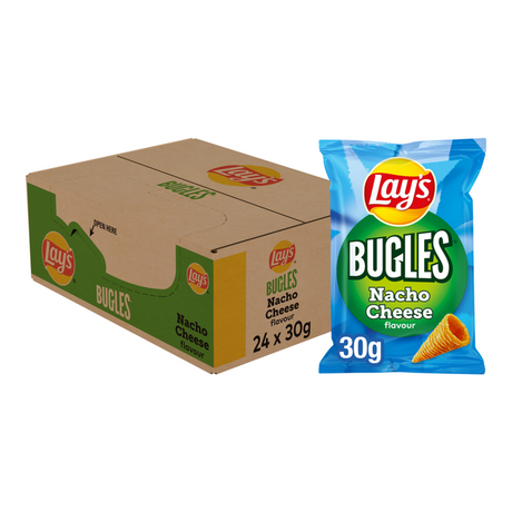 Lay's Bugles Nachokäse - Chips - 24 x 30 Gramm