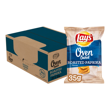 Lay's ofengebackene Paprika-Chips – 20 x 35 Gramm