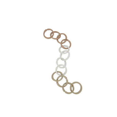 Little Dutch Tiamo Little Loops Spielzeugringe beige