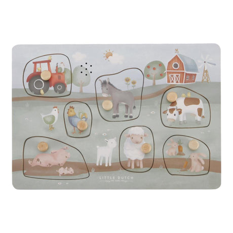 Little Dutch Tiamo Little Farm klingt Puzzle FSC