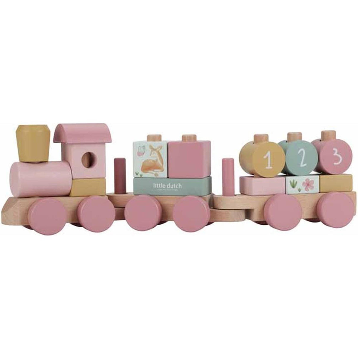 Little dutch blokkentrein - fairy garden fsc