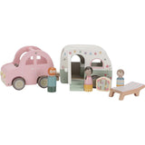 Little Dutch Spielzeugauto mit Wohnwagen FSC
