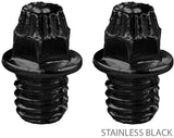 Leatt diamond studs 4mm pin kit | stainless silver