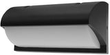Enzo led wandlamp 12w rechthoek zwart 3000k - 5082200