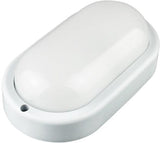 Enzo led wandlamp 8w ovaal bulkhead wit 4000k - 5082100