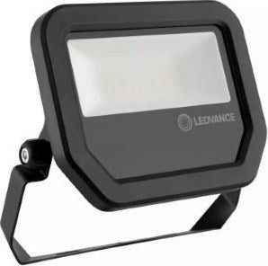 Enzo osram - ledvance - led breedstraler 20 watt - led schijnwerper - fl pfm sym 100 bk - helder koud wit 6500k - mat zwart - aluminium