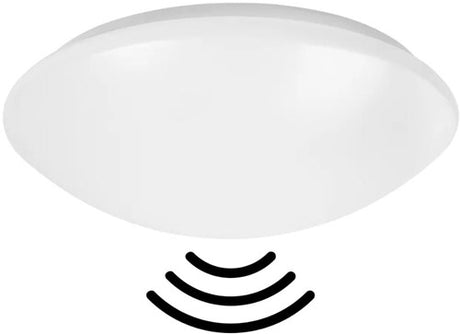 Enzo ledvance led plafonniere 350mm 18w 3000k ip44 + sensor - 5017823