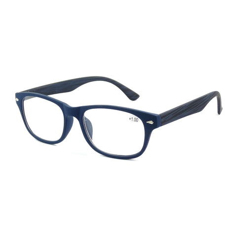 Spectrum Lesebrille blau schwarz sortiert quadratisch