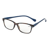 Spectrum Lesebrille braun meliert rechteckig 1,00
