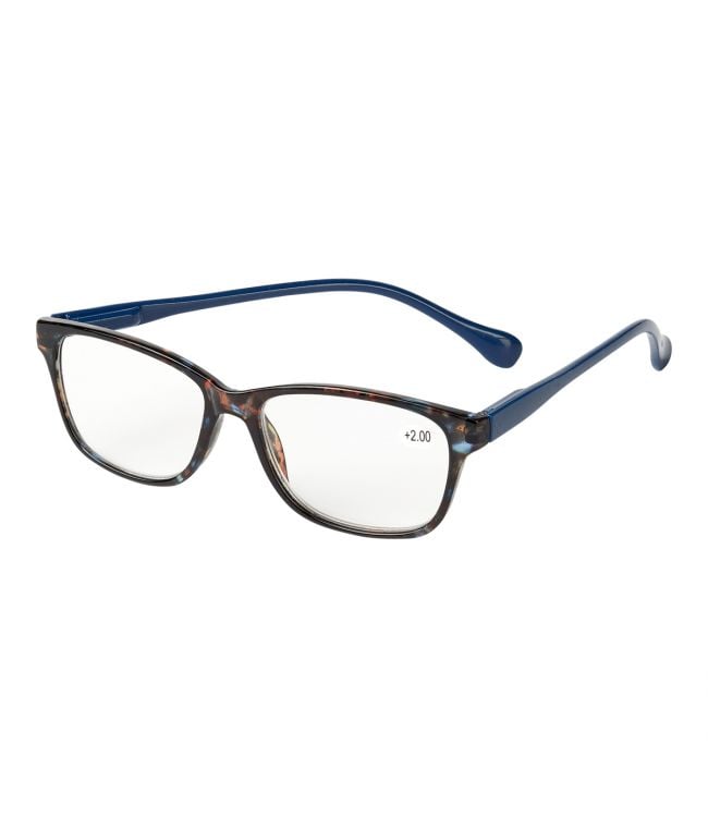 Spectrum Lesebrille braun meliert rechteckig 3,50