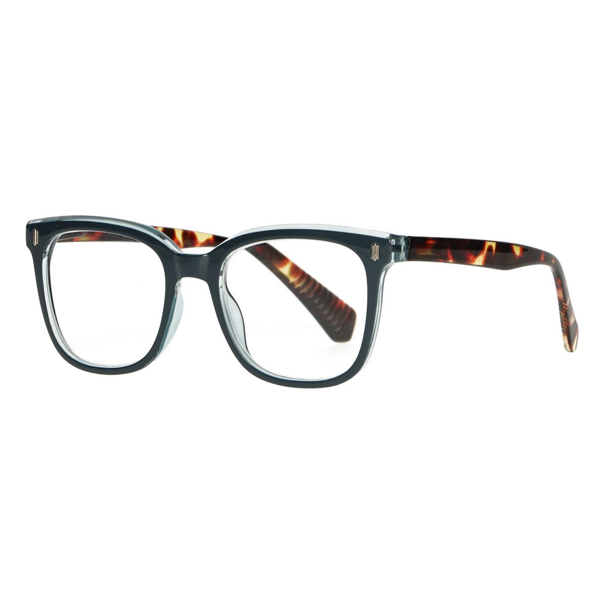 Spectrum Lesebrille Blau Havanna 1,00