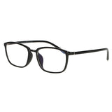 Spectrum Computerbrille schwarz rechteckig 2,00