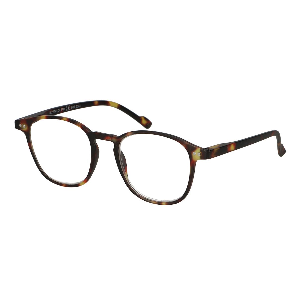 Spectrum Lesebrille ultraflach im Etui Havana 3.00