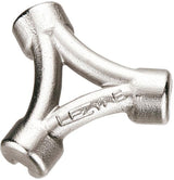 Lezyne CNC-Speichenschlüssel 3,22 3,3 3,45 mm Silber