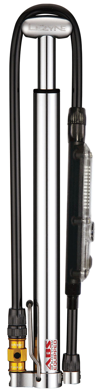 Lezyne CNC Micro Floor Drive HPG HVG Minipumpe mit Druckanzeige
