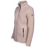Lebenslinie Lorne Sherpa Fleecejas Damen beige Größe s