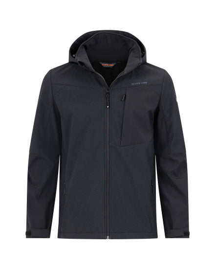 Lebenslinie Murray Softshell Jacke Männer Schwarze Größe xxl