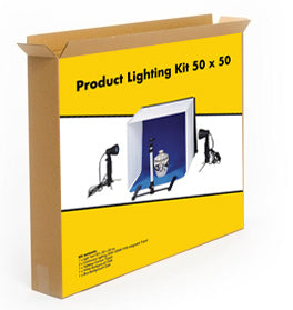 Linkstar Recordbox Set PBK-50 50x50 Foldable + 2x50W lamps