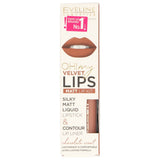 Eveline oh! Meine Lippen seidenmatt, flüssiges Lippenset Nr. 14 Schokoladentrüffel