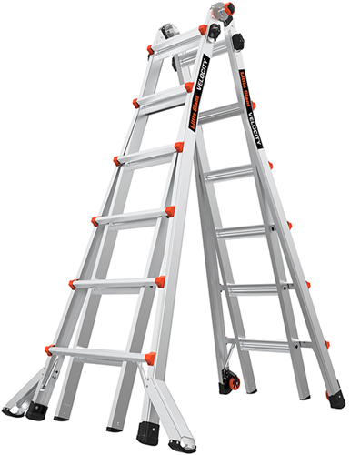 Ty kleine Riesengeschwindigkeit | Teleskopleiter | 4x6 Sprossen - 48414103