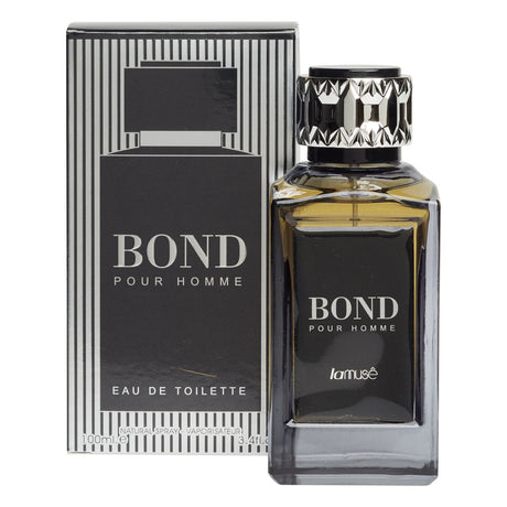 Lamusê von Lattafa Eau de Toilette Spray Men Bond pour Homme 100 ml