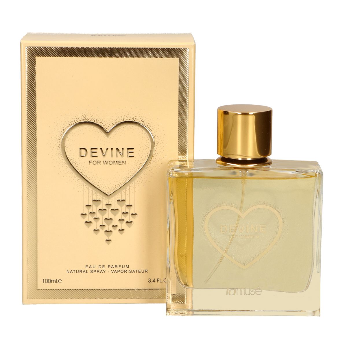 Lamusê von Lattafa Eau de Parfum Devine für Damen 100 ml