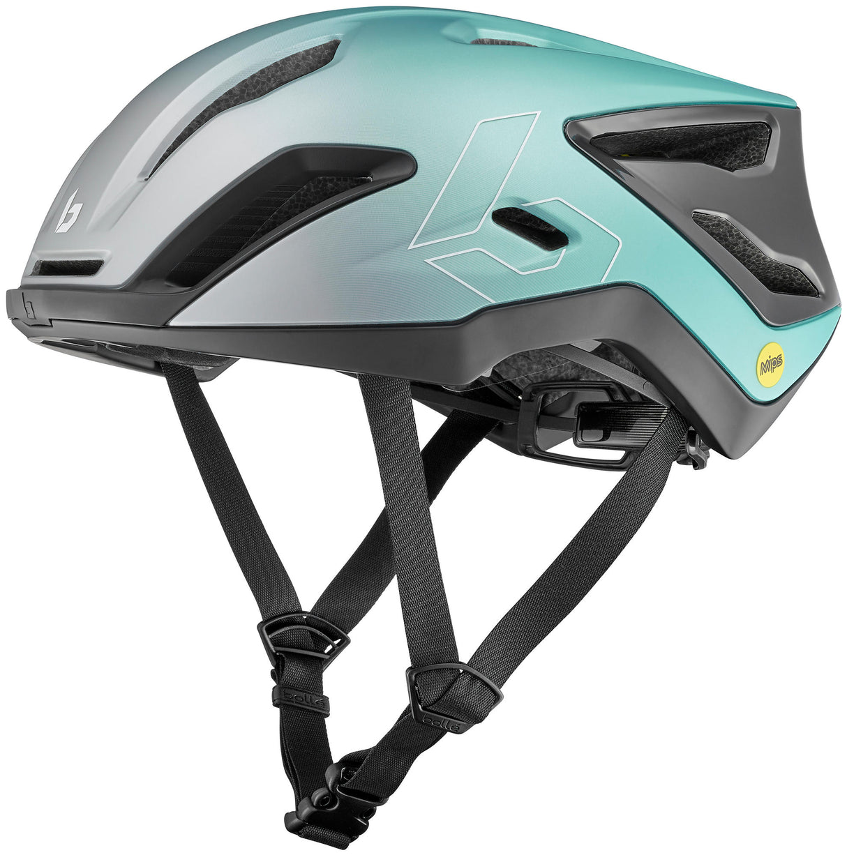 Bollé Helm Exo Mips S grün grau met.