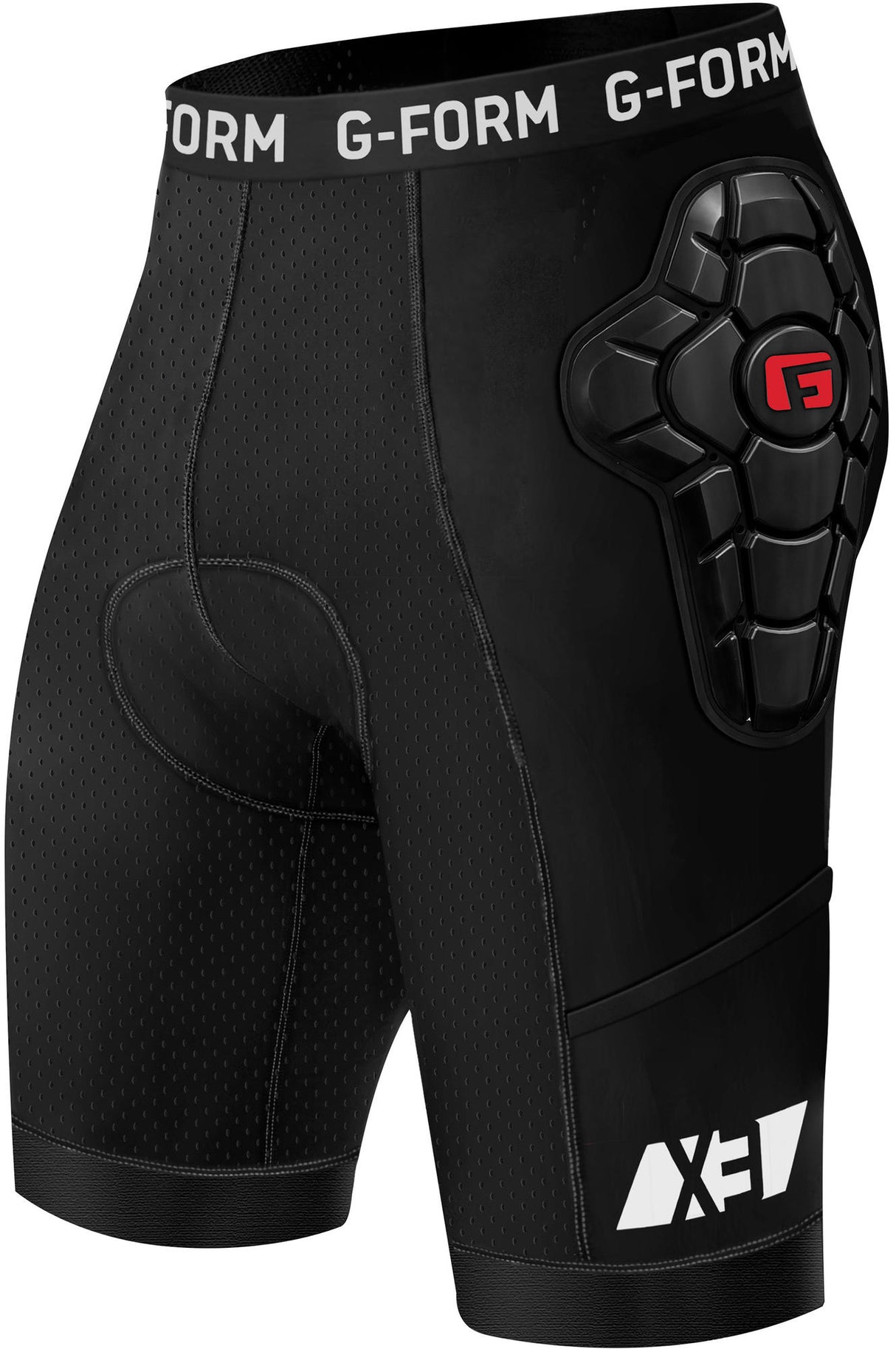 G-Form-Shorts Pro-X3 Gen. m.Prot.m schwarz