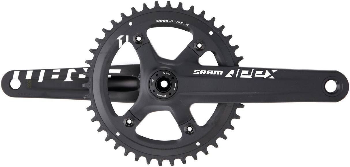 Sram-Kurbelgarnitur Apex 1 BB30, 172,5 mm