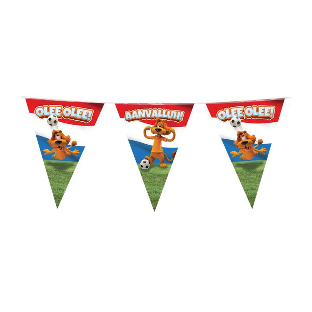 Paperdreams Loeki – Partywimpelkette rot weiß blau 10 m