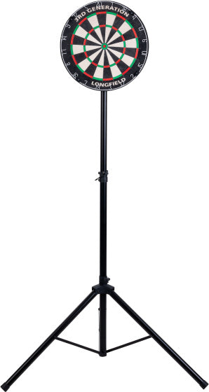Longfield Darts Heavy Tripot Verstellbares Dart -Board -Stand