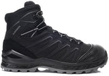 Lowa veiligheidsschoenen lowa werkschoen larrox work gtx mid 5480 s3 | zwart grijs | maat 44 - 4063606292695