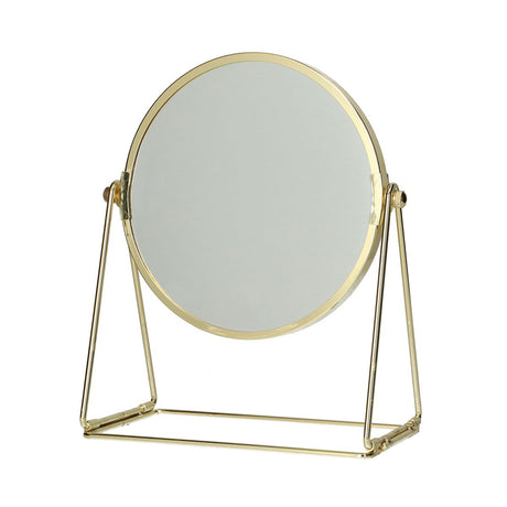 LSP-Spiegelspiegel auf Rahmenbasis Gold 22 cm 3-fache Vergrößerung
