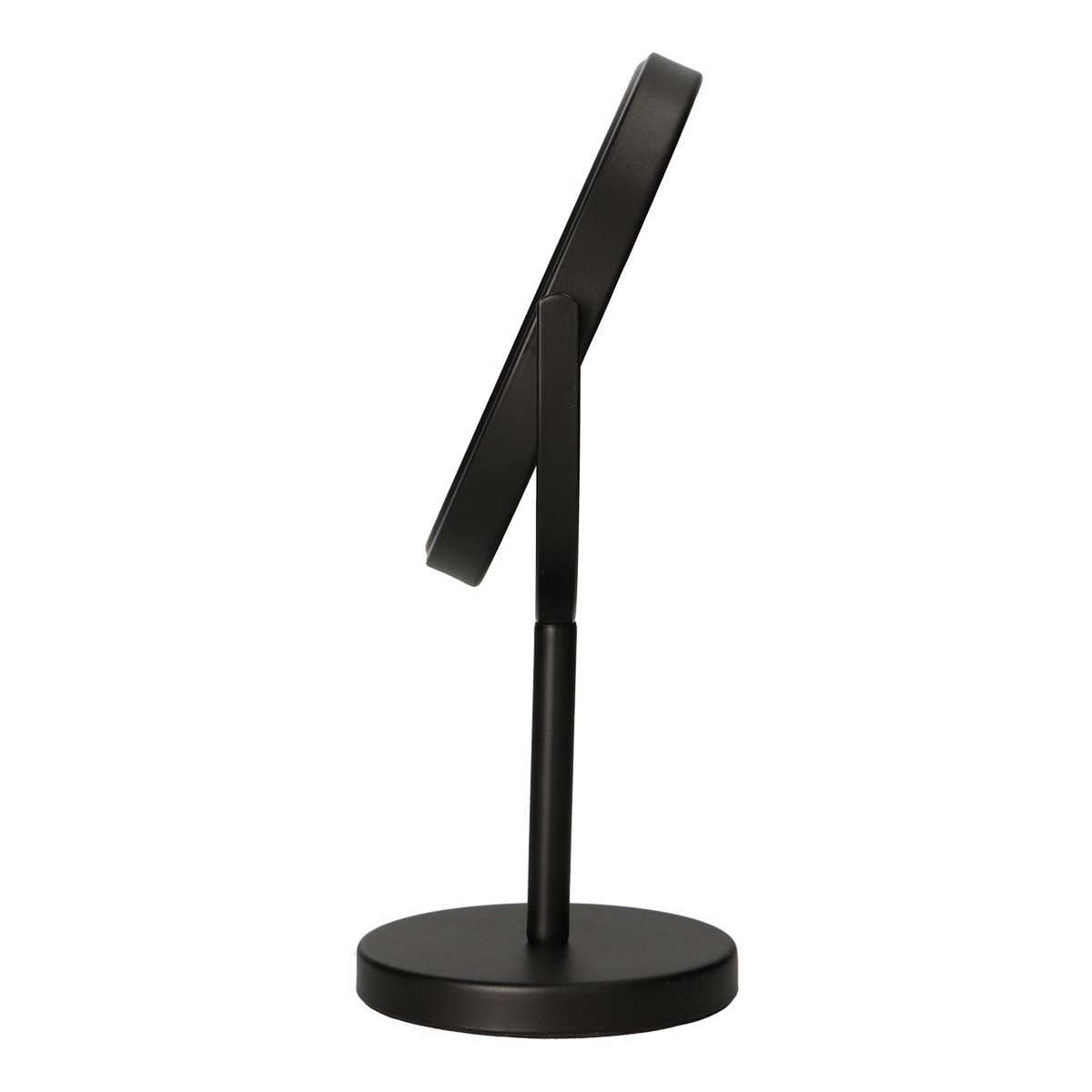LSP-Spiegelspiegel auf Sockel mattschwarz 30,5 cm 5-fache Vergrößerung