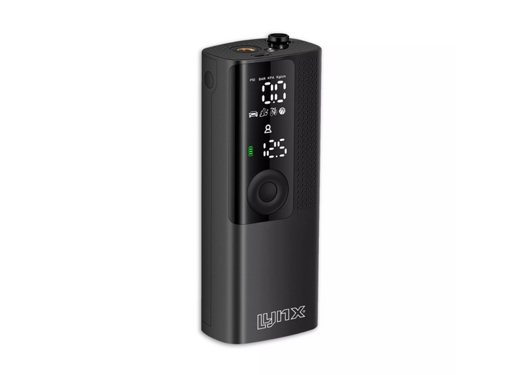 Lynx Mini Batterie Kompressor Air Pompel USB Opluedbar