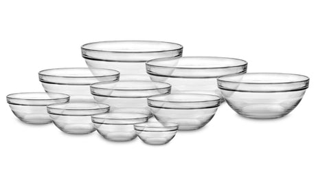 Duralex Schüssel Lys stapelbar rund 310ml Hartglas 12cm 6 Stück