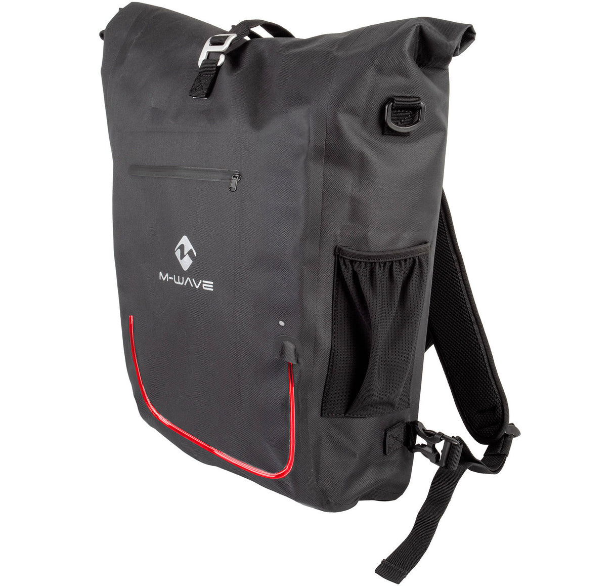 M-Wave Downtown Ridepack offensichtliche 2-in-1-Rucksacktasche